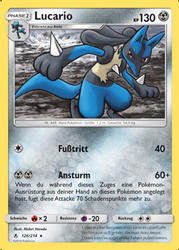 Kräfte im Einklang 126/214 Lucario