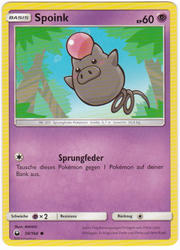 Sturm am Firmament 59/168 Spoink