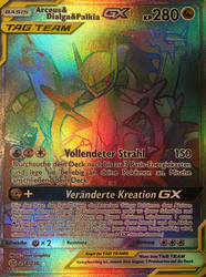Welten im Wandel 258/236 Arceus & Dialga & Palkia TAG TEAM GX