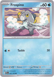 Entwicklungen in Paldea 057/193 Frospino