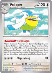 Entwicklungen in Paldea 159/193 Pelipper