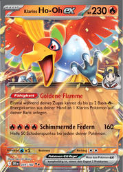 Ewige Rivalen 039/182 Klarins Ho-Oh ex