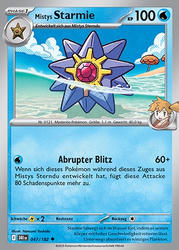 Ewige Rivalen 047/182 Mistys Starmie