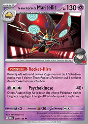 Ewige Rivalen 089/182 Team Rockets Maritellit