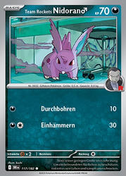 Ewige Rivalen 117/182 Team Rockets Nidoran♂