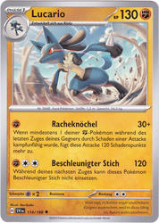 Karmesin & Purpur 114/198 Lucario