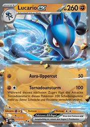 Prismatische Entwicklungen 051/131 Lucario ex