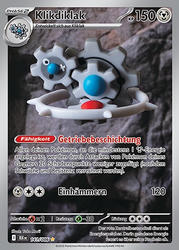 Schwarze Blitze 141/086 Klikdiklak