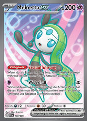 Schwarze Blitze 159/086 Meloetta ex