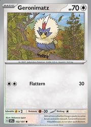 Stürmische Funken 152/191 Geronimatz