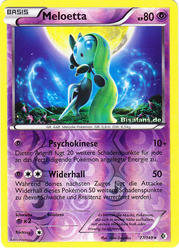 Überschrittene Schwellen 77/149 Meloetta