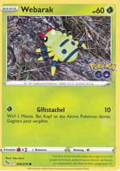 Pokémon GO 006/078 Webarak