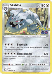 Pokémon GO 044/078 Stahlos