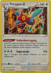 Schaurige Herrschaft 118/198 Porygon-Z