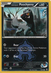 Double Crisis 16/34 Team Aqua's Poochyena