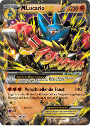 Fliegende Fäuste 55/111 M Lucario EX