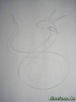 Zeichenkurs Rayquaza - Schritt 2