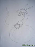 Zeichenkurs Rayquaza - Schritt 6