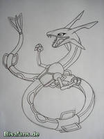 Zeichenkurs Rayquaza - Schritt 16