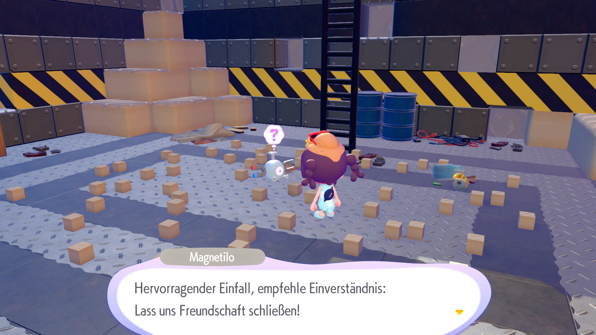 Screenshots zu Aufnahmeprüfung in Pokémon Pokopia Screenshots zu Aufnahmeprüfung in Pokémon Pokopia