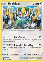 SWSH Black Star Promos SWSH247 Regigigas