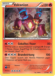 XY Black Star Promos XY164 Volcanion