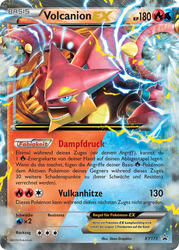 XY Black Star Promos XY173 Volcanion EX