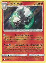 Aufziehen der Sturmröte 12/111 Alola-Knogga