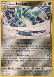 Welten im Wandel 138/236 Alola-Sandamer