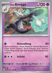 Reisegefährten 057/159 Alola-Knogga