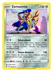 Clash der Rebellen 140/192 Zamazenta