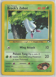 Gym Heroes 74/132 Brock's Zubat