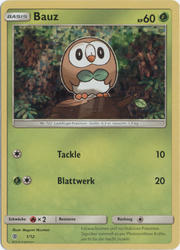 Sonne & Mond - McDonald's-Spezialserie 2018 1/12 Bauz