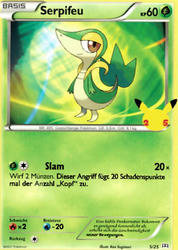 Schwert & Schild - McDonald's-Spezialserie 2021 5/25 Serpifeu