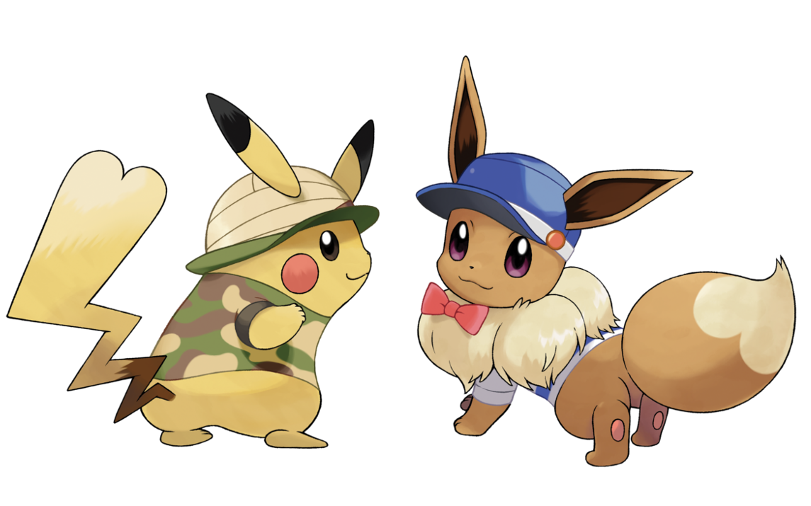 Kleidung und Anpassungen — Pokémon Let�s Go, Pikachu