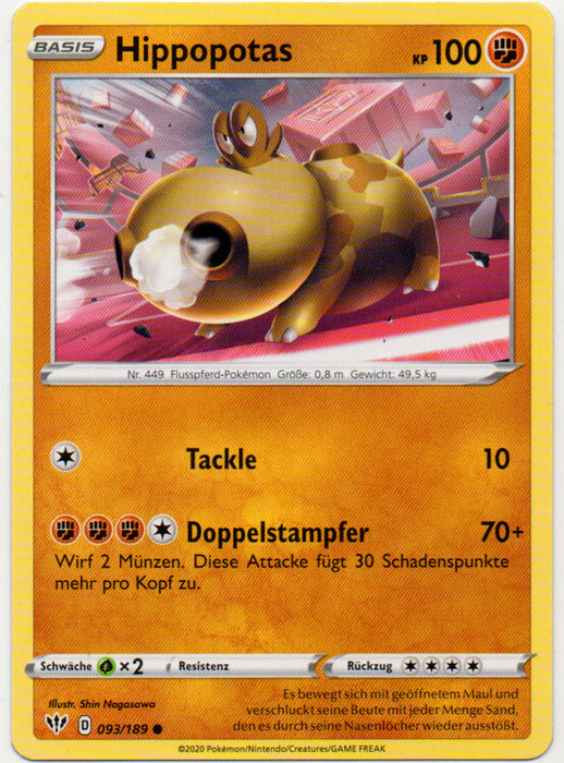 093/189 Hippopotas