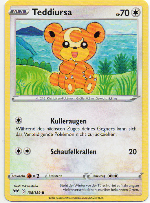 138/189 Teddiursa