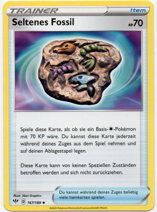 167/189 Seltenes Fossil