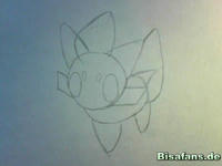 Zeichenkurs Zorua - Schritt 2