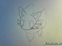 Zeichenkurs Zorua - Schritt 3