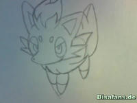 Zeichenkurs Zorua - Schritt 6