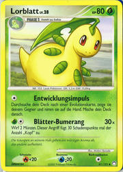 Geheimnisvolle Schätze 41/123 Lorblatt