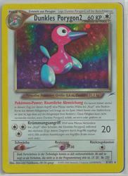 Neo Destiny 8/105 Dunkles Porygon2