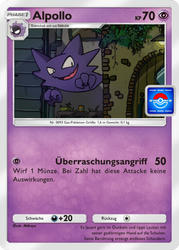 Pokémon-Sammelkartenspiel-Pocket 020/P-A Alpollo