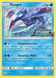 SM Black Star Promos SM129 Kyogre
