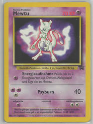 Wizard Black Star Promos 3 Mewtu