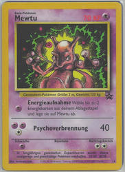 Wizard Black Star Promos 14 Mewtu