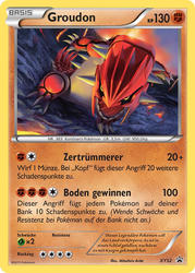 XY Black Star Promos XY52 Groudon