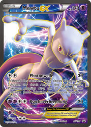 XY Black Star Promos XY125 Mewtu EX
