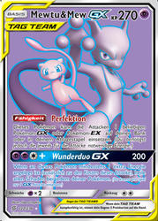 Bund der Gleichgesinnten 222/236 Mewtu & Mew TAG TEAM GX